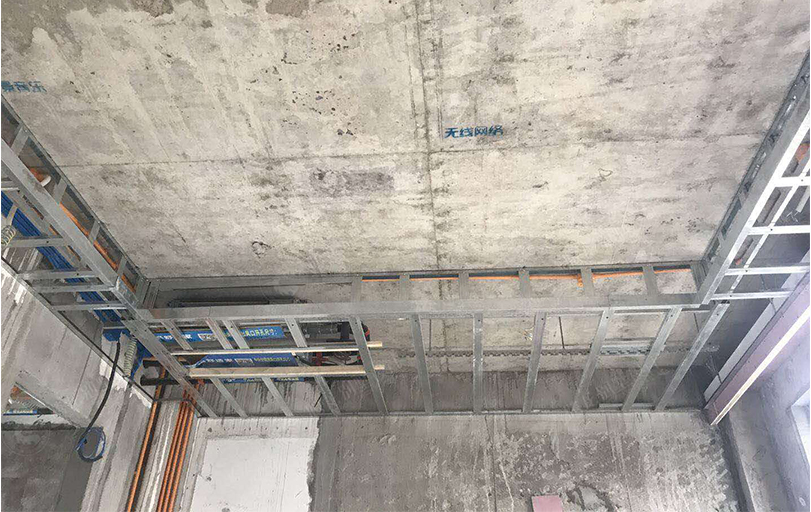 禹洲东滩雍禧别墅装修工地