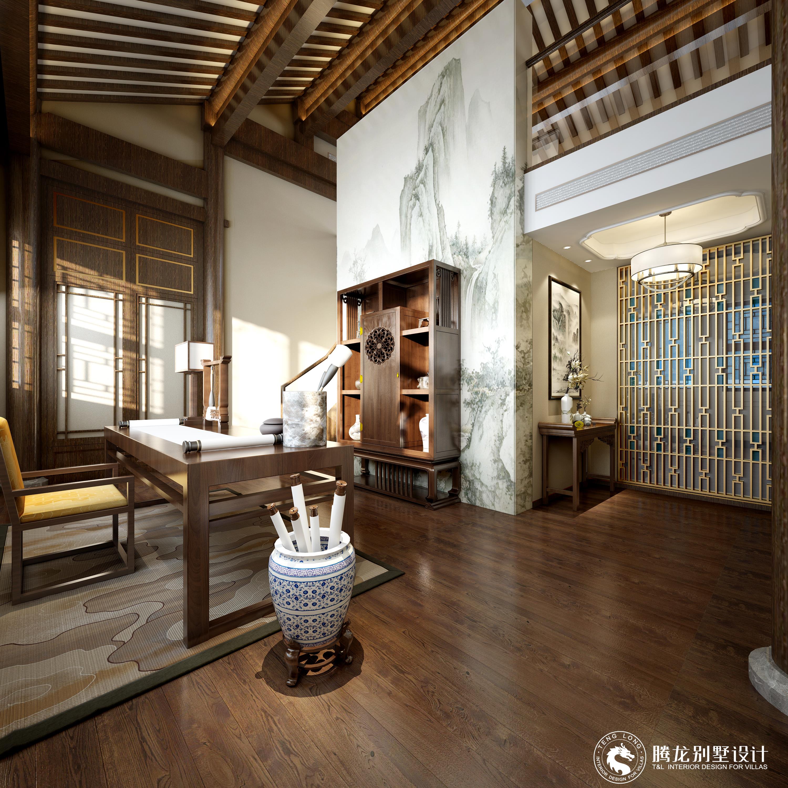 北京金湖国际度假村别墅装修效果图